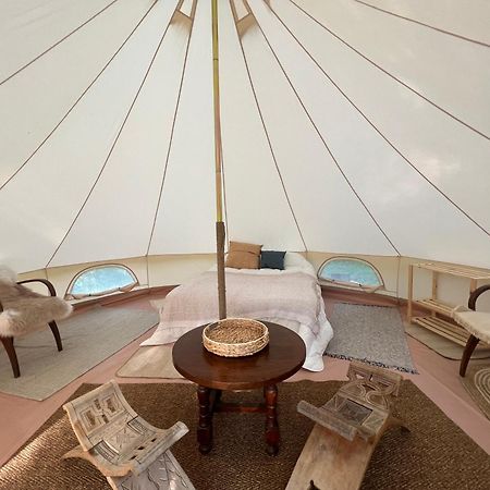 Tente Lodge En Pleine Nature Sumène Екстериор снимка