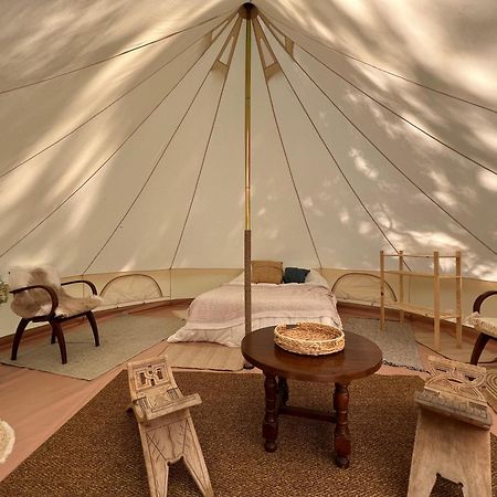 Tente Lodge En Pleine Nature Sumène Екстериор снимка