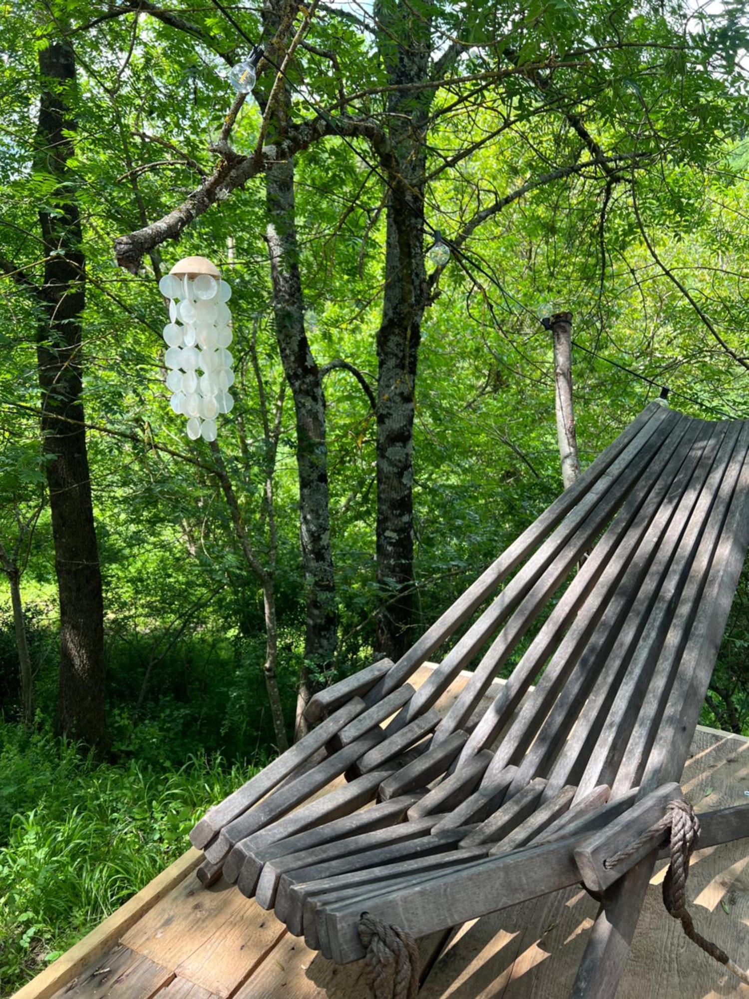 Tente Lodge En Pleine Nature Sumène Екстериор снимка