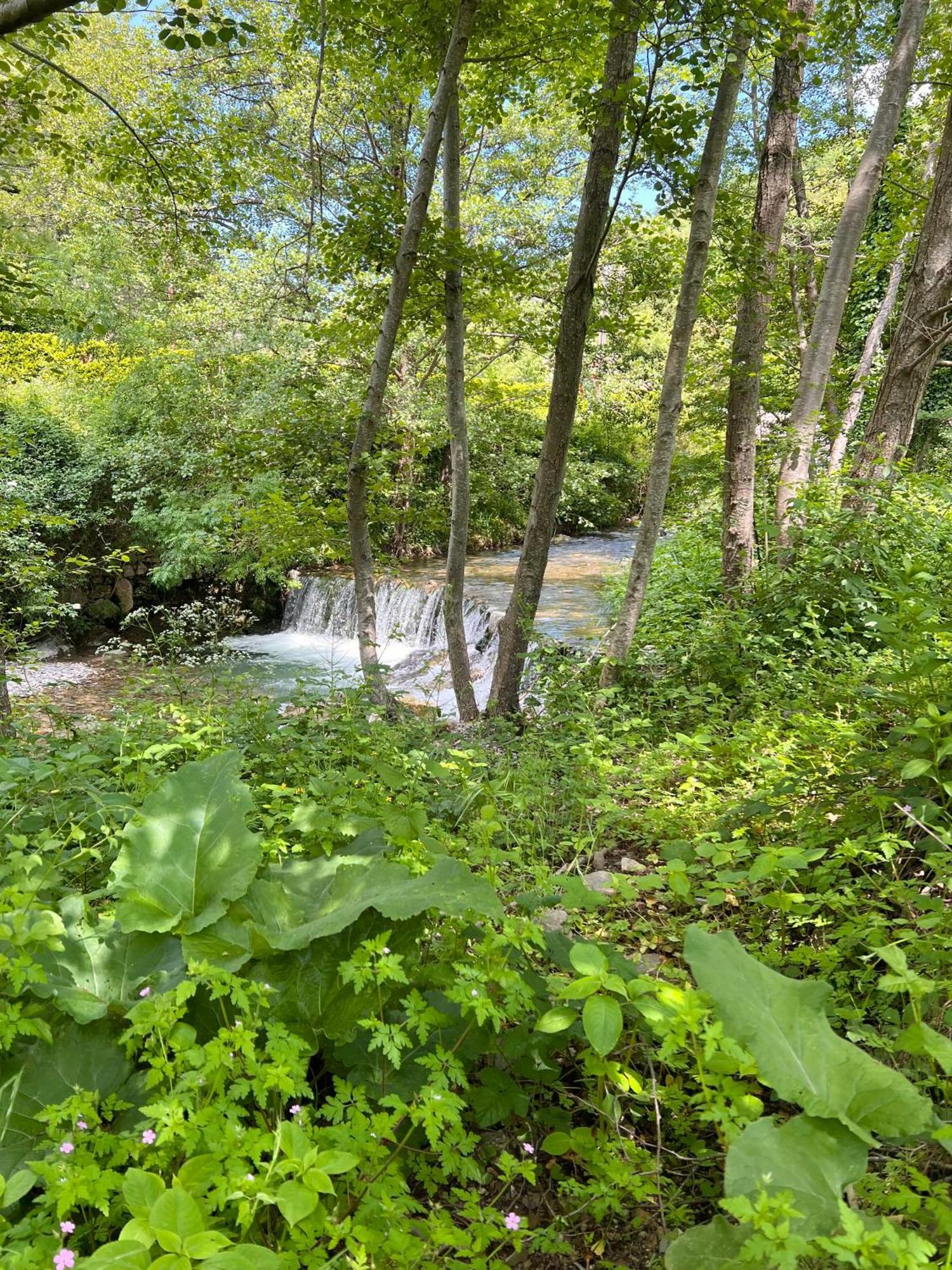 Tente Lodge En Pleine Nature Sumène Екстериор снимка