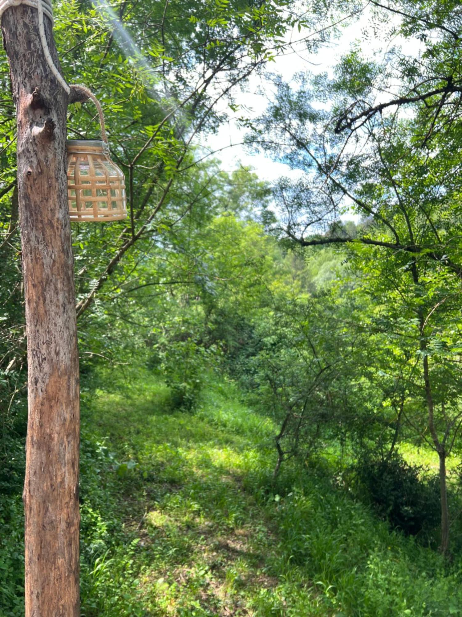 Tente Lodge En Pleine Nature Sumène Екстериор снимка